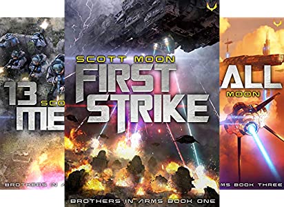 Book cover of First Strike, by Scott Moon, 2020.