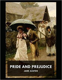 Book cover of Pride and Prejudice, by Jane Austen.
