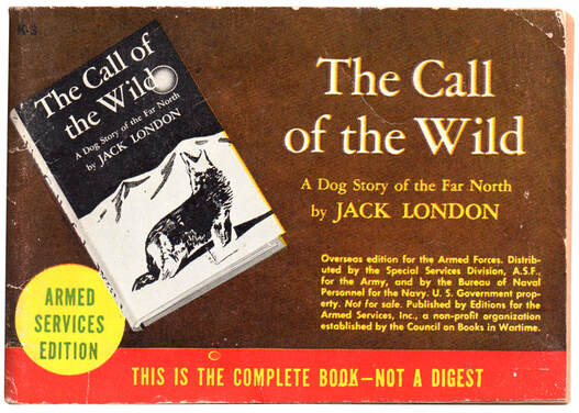 Armed Services Edition of the book cover of Call of the Wild 