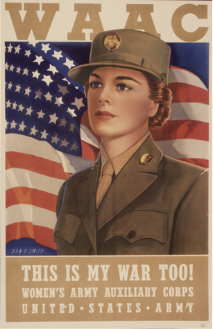 WWII - WAAC Recruiting Poster - This is my war, too!