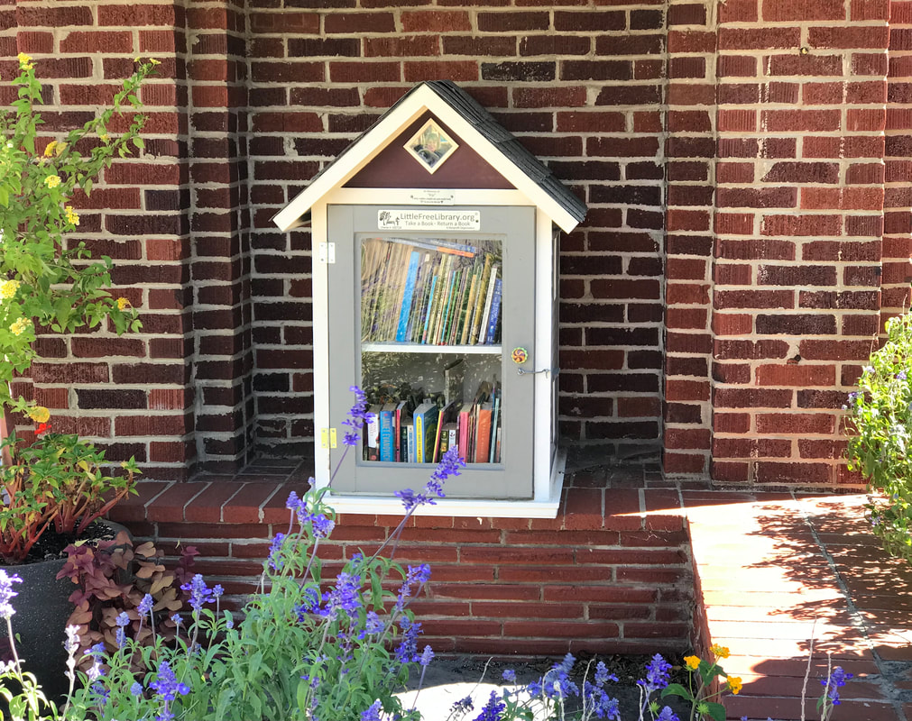 Image of a Little Free Library in Wichita, Kansas, USA