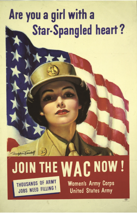 WWII -  WAC Recruiting Poster - 1943, 